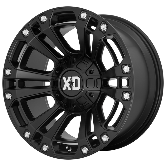 20X9 XD Series XD851 Monster 3 Satin Black 6X135/6X139.7 ET18 wheel/rim