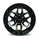 17x9 RTX Zion Black Machined Tinted Bronze 5x127 ET-15 wheel/rim-2