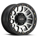 17x9 Vision 111 Nemesis Matte Black Machined Face Wheel 5x127 ET-12 CB71.5-2