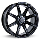 16x7 RTX Compass Gloss Black 5x114.3 ET38 wheel/rim-1