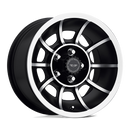 15X7 American Racing Vector Satin Black Wheel/Rim 5x114.3 15-7 5-114.3 ET0-1
