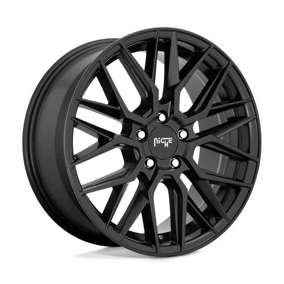 18X8 Niche M190 GAMMA Matte Black 5X112 ET42 wheel/rim