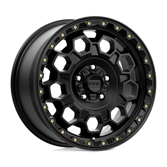 17X9 KMC KM545 TREK Satin Black 6X139.7 ET0 wheel/rim