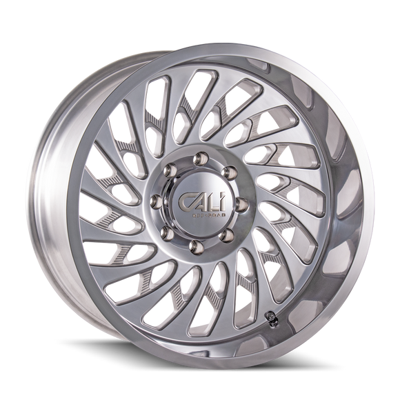 20x12 Cali Off-Road Switchback Polished Wheel/Rim 6x135 9108-2236P