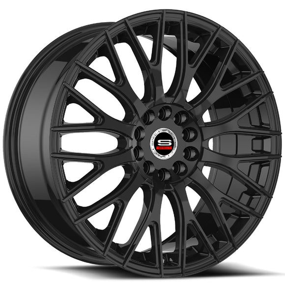 17x7.5 Spec-1 SP-55 Gloss Black 4x100/114.3 ET42 wheel/rim
