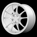 18X9.5 Motegi MR152 SS5 Hyper Silver 5X100 ET40 wheel/rim-3