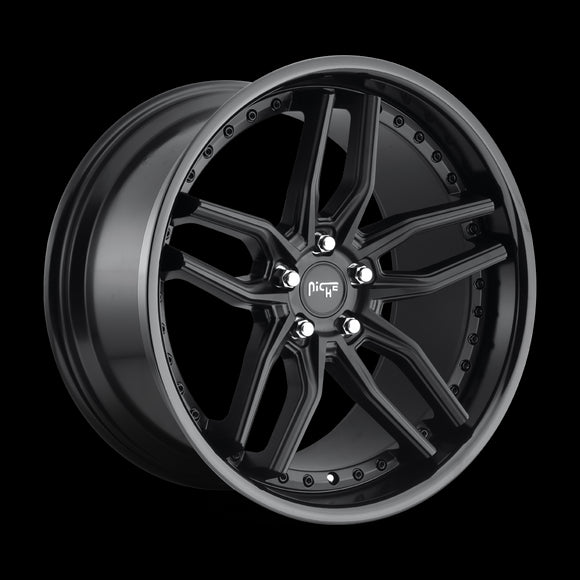 20X10.5 Niche M194 METHOS Gloss Black Matte Black 5X112 ET40 wheel/rim