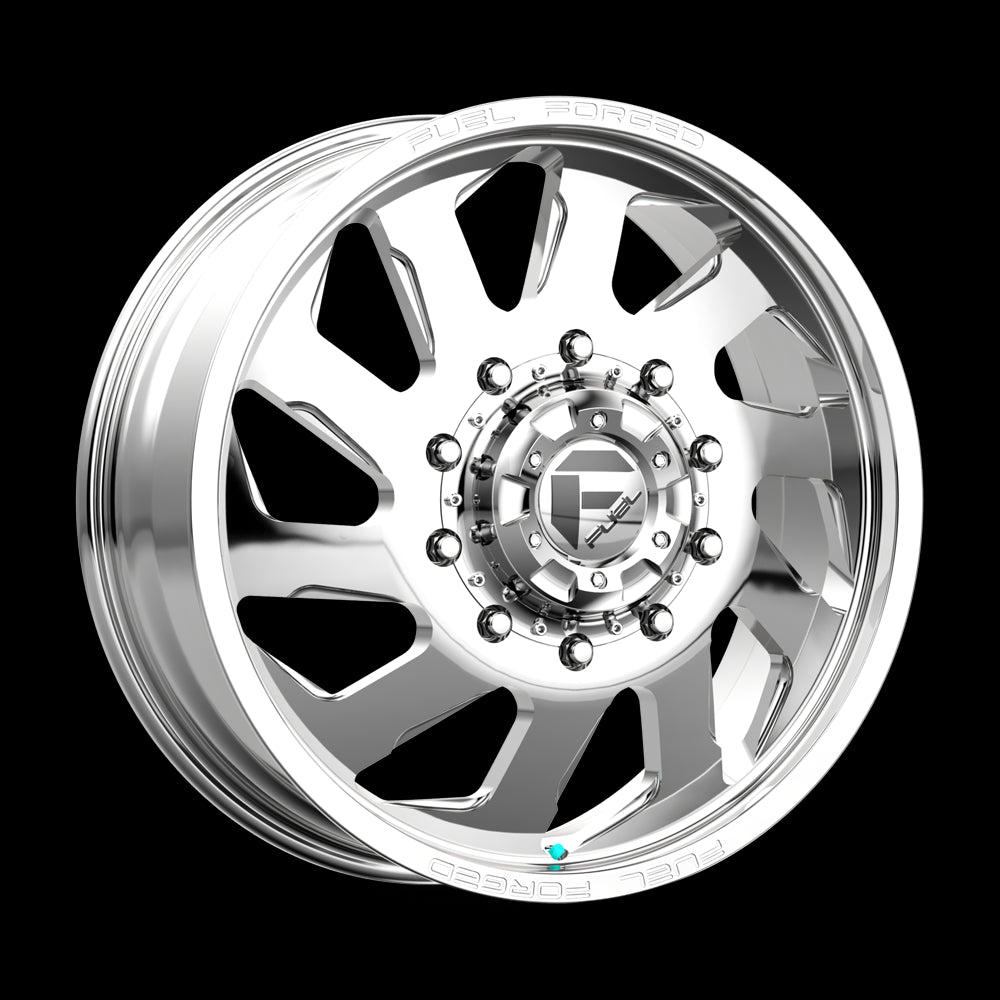 22X8.25 Fuel MONO DD39 FF39D Polished 10X225 ET105 wheel/rim