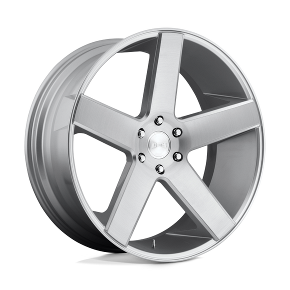 22x9.5 DUB Baller Gloss Silver Wheel/Rim 6x135 6-135 22-9.5