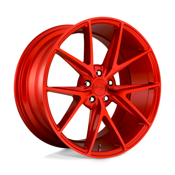20x10 Niche Misano Gloss Red Wheel/Rim 5x120 5-120 20-10