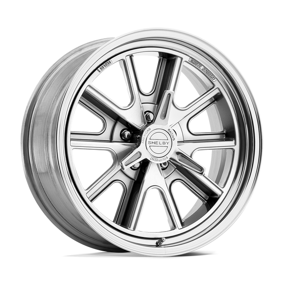 17x8 American Racing Shelby Cobra Polished Wheel/Rim 5x114.3 17-8 5-114.3