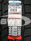 Cooper Discoverer AT3 LT Tire(s) 265/70R17 121S LRE OWL 265/70-17 2657017-7