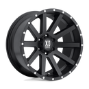 20X10 KMC XD Heist Satin Black Wheel/Rim 5x127 20-10 ET-24-2