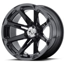 14X7 MSA OFFROAD Diesel Black Wheel/Rim 4X110 ET-47 4-110 14-7 M12-14710-4