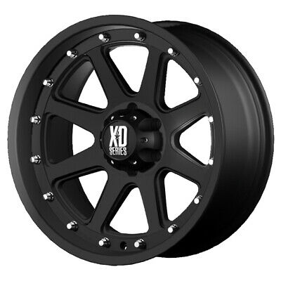 17x9 KMC XD Addict Black Wheel/Rim 6x114.3 6-114.3 6x4.5 17-9 ET18