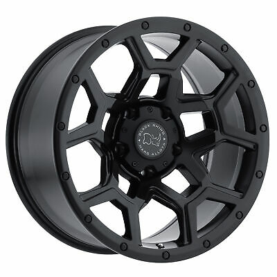 20X9.5 Black Rhino Overland Matte Black Wheel/Rim 5X127 ET-18 5-127 20-9.5