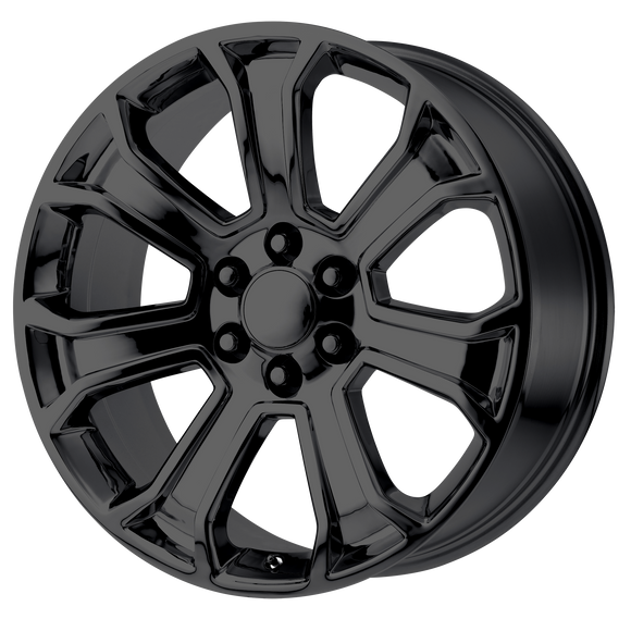 20X9 OE Performance PR166 Gloss Black 6X139.7 ET24 wheel/rim