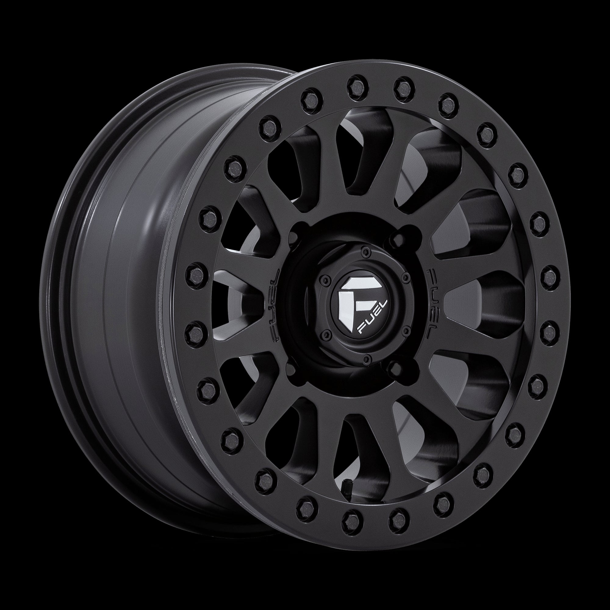 14X7 Fuel UTV D920 Vector Beadlock Matte Black 4X137 ET38 wheel/rim