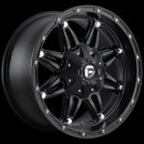 17X9 Fuel D531 HOSTAGE Matte Black 6X135/6X139.7 ET-12 wheel/rim-3