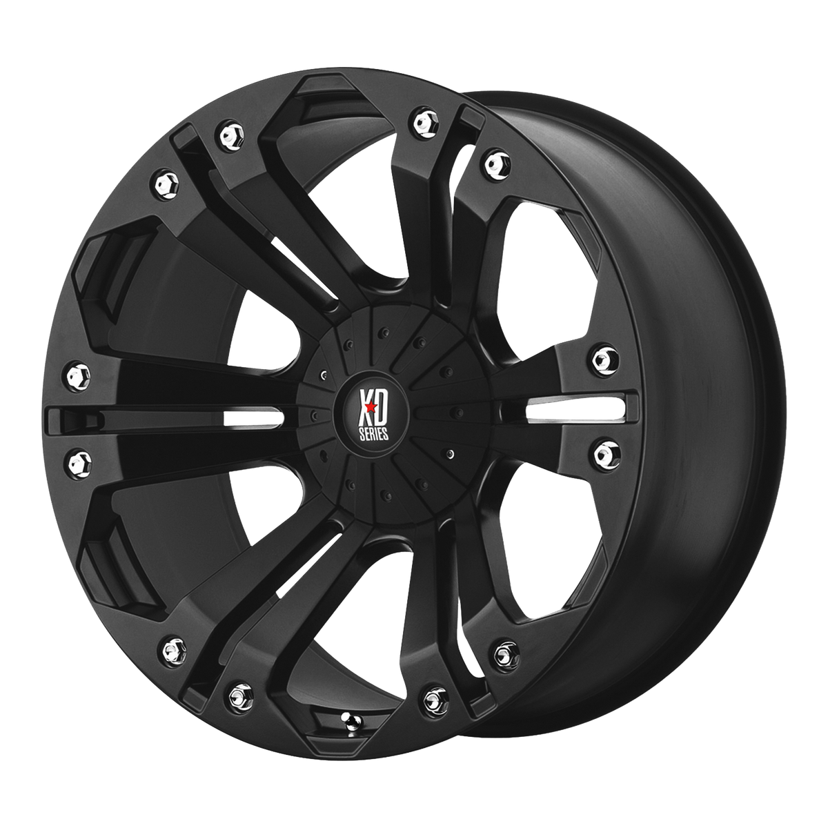 18x9 KMC XD Monster Black Wheel/Rim 5x114.3 5-114.3 5x4.5 18-9 
