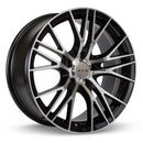 17x7.5 RTX Vertex Black Machined 5x114.3 ET40 wheel/rim-1