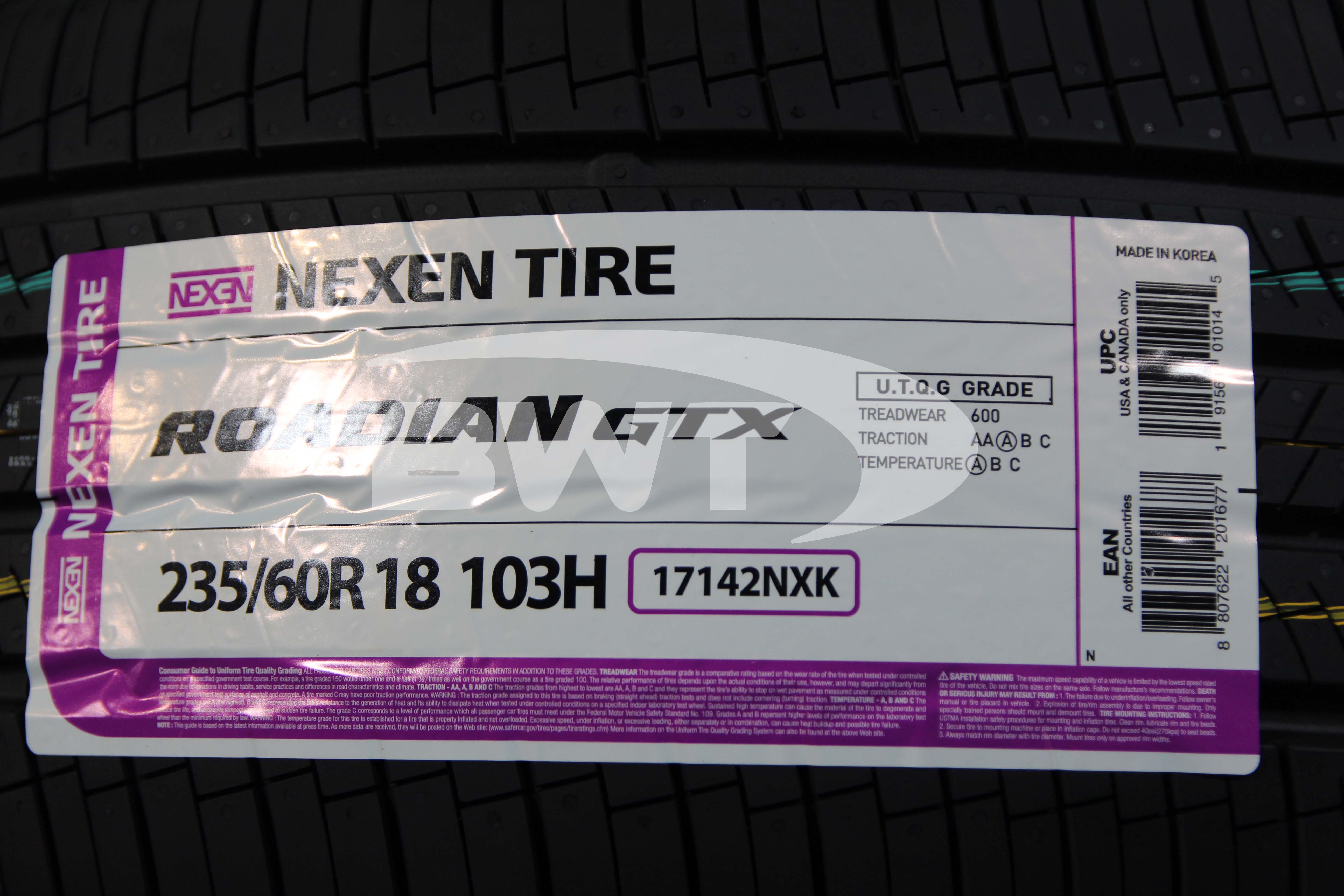 Nexen Roadian GTX Tire(s) 235/60R18 103H SL BSW 2356018