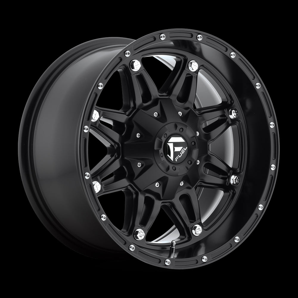 17X9 Fuel D531 HOSTAGE Matte Black 6X135/6X139.7 ET-12 wheel/rim - 0