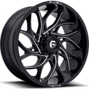 20X10 Fuel D741 Runner Gloss Black Milled 8X170 ET-18 wheel/rim-2