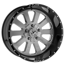 24x12 XFX Flow XFX-302 Milled 5x127/139.7 ET-44 wheel/rim-1