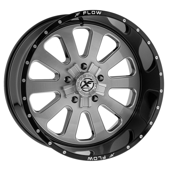 24x12 XFX Flow XFX-302 Milled 5x127/139.7 ET-44 wheel/rim