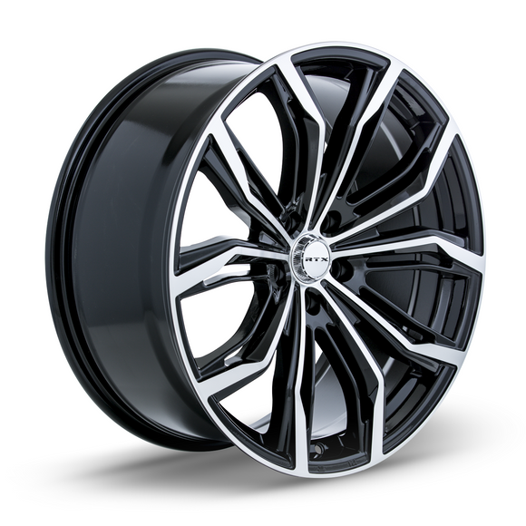 20x9 RTX Black Widow Black Machined 5x127 ET35 wheel/rim