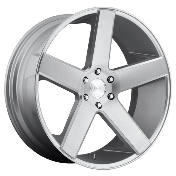 22x9.5 DUB Baller Gloss Silver Wheel/Rim 6x135 6-135 22-9.5