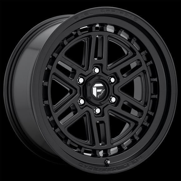 17X9 Fuel D667 NITRO Matte Black 6X135 ET1 wheel/rim