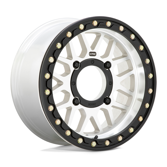 14X7 KMC KS235 Grenade Beadlock Machined 4X110 ET10 wheel/rim