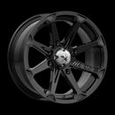 15X7 MSA OFFROAD Diesel Black Wheel/Rim 4X137 ET10 4-137 15-7 M12-05737-2