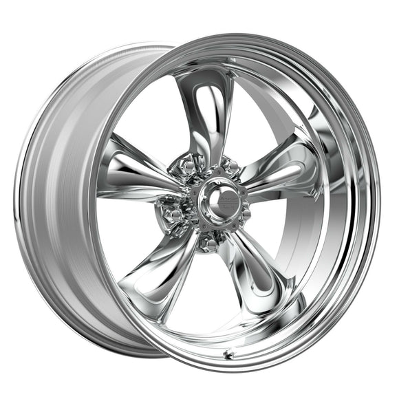 22X9 American Racing VN515 Torq Thrust II Polished 5X120.65 ET15 wheel/rim