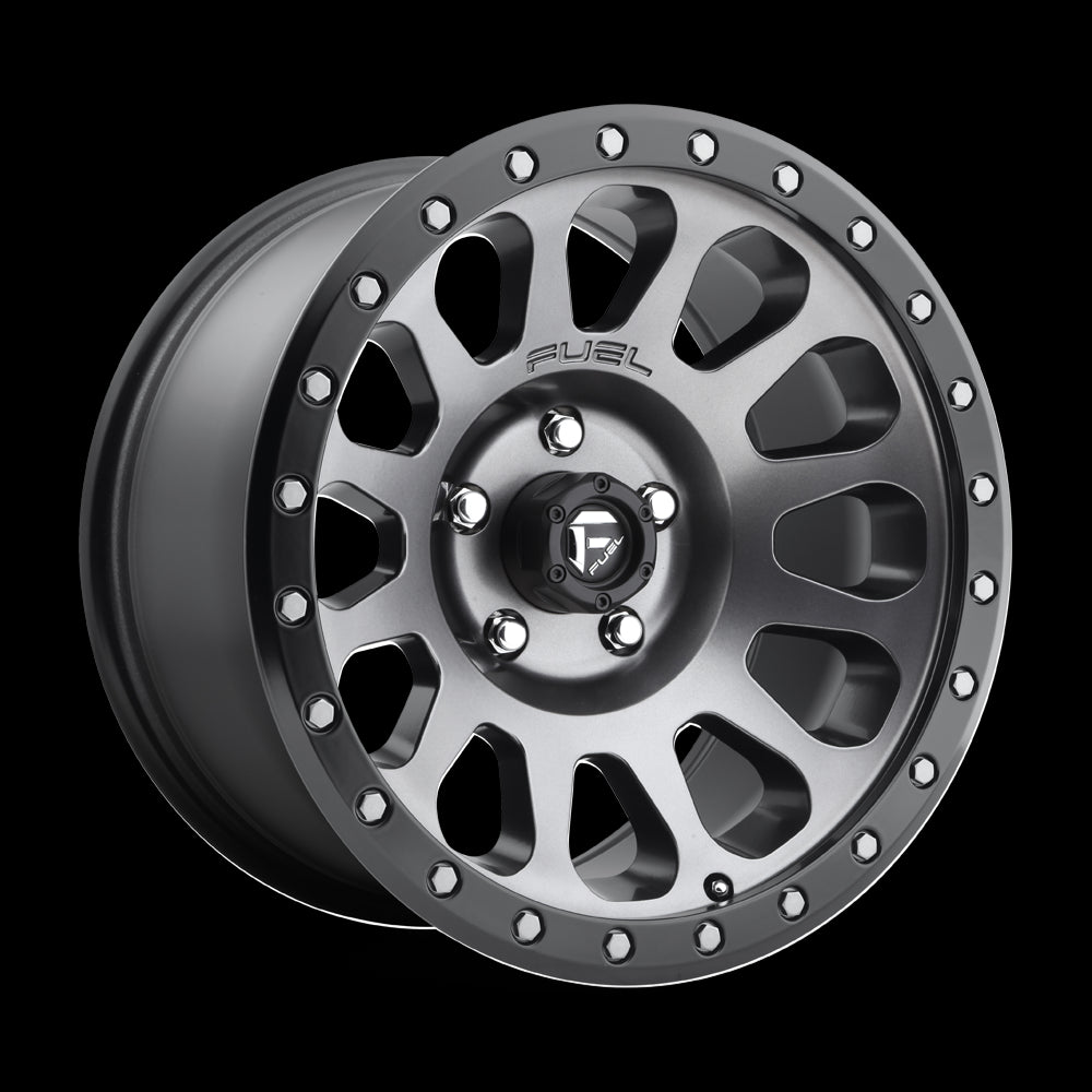 17X9 Fuel D601 Vector MT-GNMTL-BBR 6X139.7 ET-12 wheel/rim