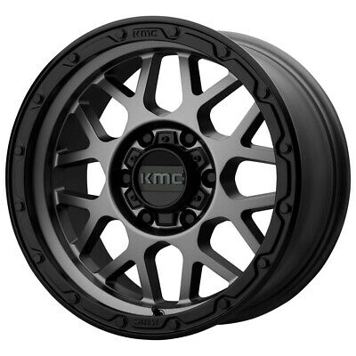 17X9 KMC KM535 Grenade OFF-ROAD M-GRAY M-BLK LP 6X135 ET18 wheel/rim