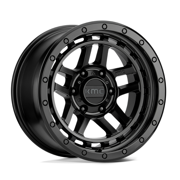 17X8.5 KMC KM540 RECON Satin Black 6X114.3 ET18 wheel/rim