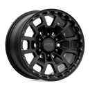 17X8.5 KMC KM718 SUMMIT Satin Black 6X135 ET18 wheel/rim-1