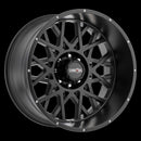 20x12 Vision 412 Rocker Satin Black Wheel 8x180 ET-51 CB124.2-2