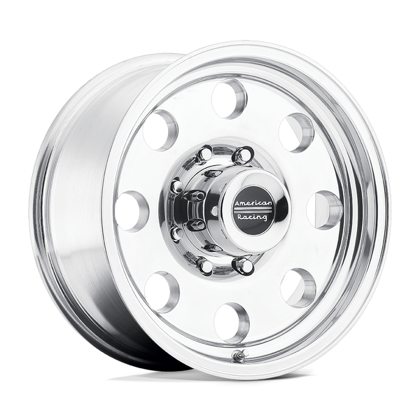17x8 American Racing Baja Polished Wheel/Rim 8x165.1 17-8 8-165.1
