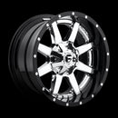 24X12 Fuel D260 Maverick Chrome/GBL 8X165.1 ET-44 wheel/rim-2