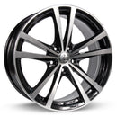 15x6.5 RTX Force Black Machined 5x114.3 ET45 wheel/rim-1