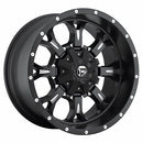 17X9 Fuel D517 Krank Matte Black Milled 8X165.1 ET1 wheel/rim-3