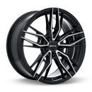 17x7.5 RTX Scepter Gloss Black Machined 5x114.3 ET40 wheel/rim-1