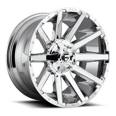 20X10 Fuel D614 Contra Chrome Plated 8X170 ET-18 wheel/rim - 0