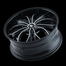 22X9.5 Mazzi Hustler Black-Gloss Wheel/Rim 5x114.3 342-22904B-1