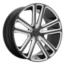24X10 DUB S255 FLEX Gloss Black Milled 6X135 ET30 wheel/rim-3