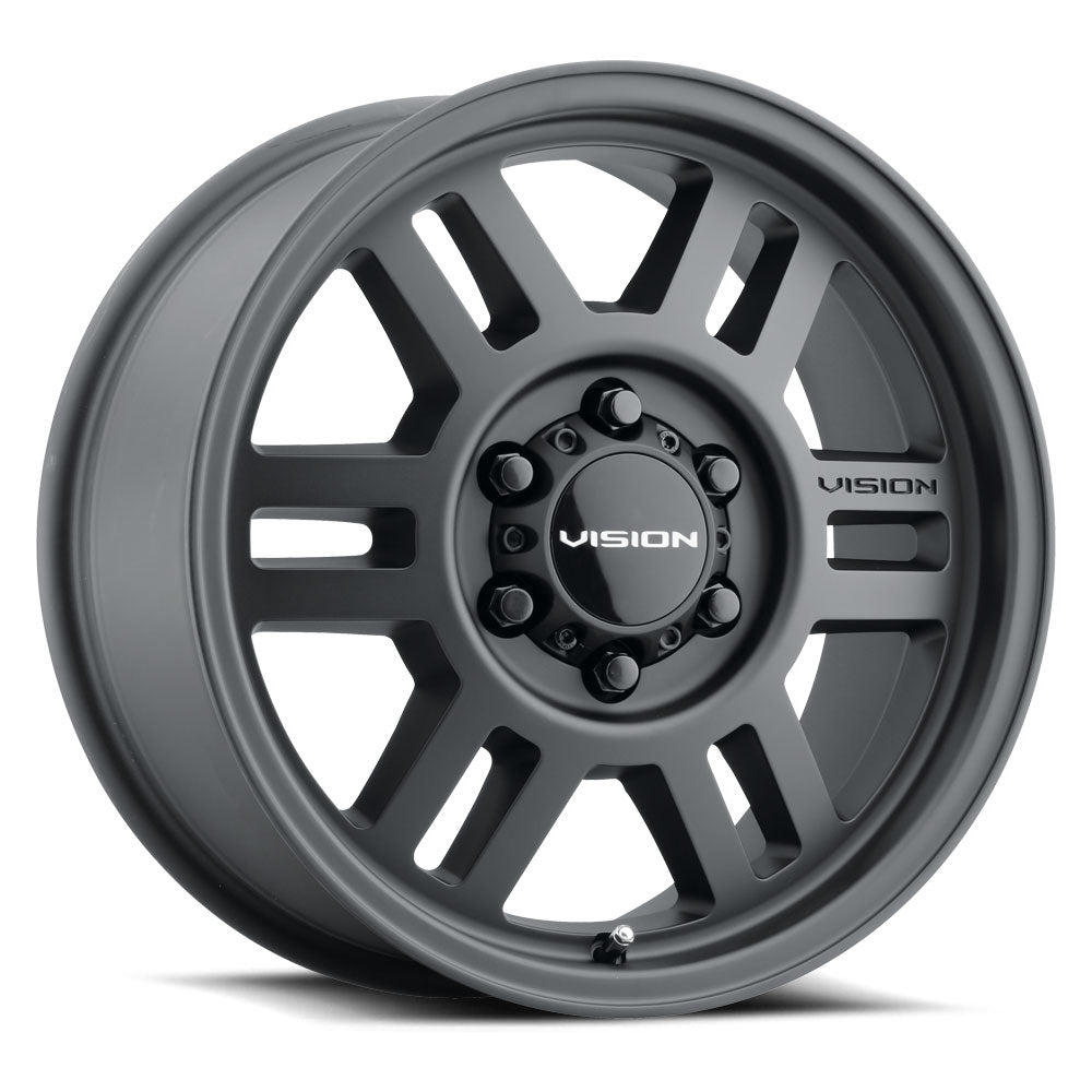 16x6.5 Vision 355 Manx 2 Overland Satin Black 6x130 ET38 Wheel Rim